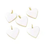 Brass Enamel Pendants