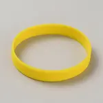 Word Silicone Cord Bracelet Wristband