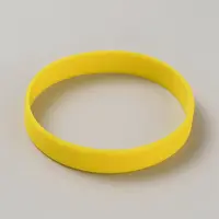 Word Silicone Cord Bracelet Wristband