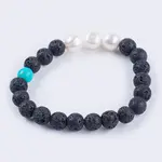 Natural Lava Rock Stretch Bracelets