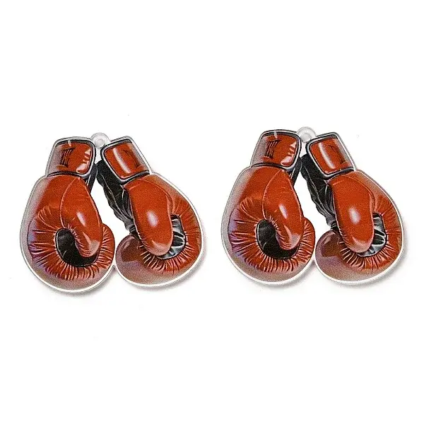 Opaque Printed Acrylic Big Pendants