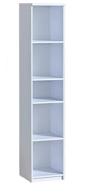 Policový regál liana - bílá