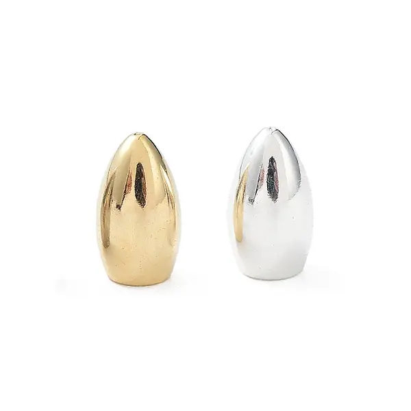 2 Colors 201 Stainless Steel Cord End