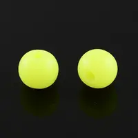 Fluorescence Chunky Acrylic Beads