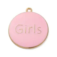 Alloy Enamel Pendants