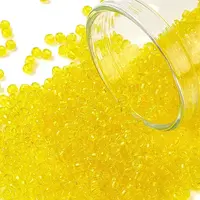 11/0 Grade A Transparent Glass Seed Beads