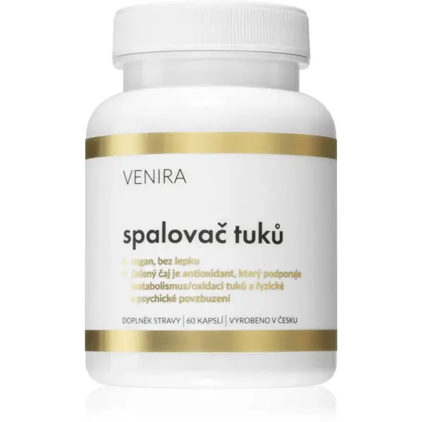 Venira Spalovač tuků kapsle pro kontrolu hmotnosti 60 cps