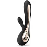 Lelo Soraya 2 vibrátor se stimulátorem klitorisu Black 22 cm