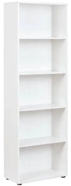 Vysoký policový regál ii petrus - bílá