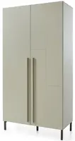 Dvoudveřová šatní skříň raquel - zelená