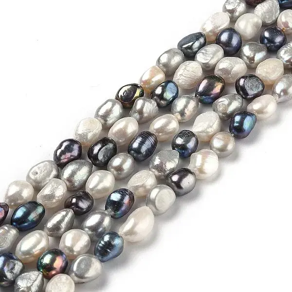 Natural Cultured Freshwater Pearl Beads Strands