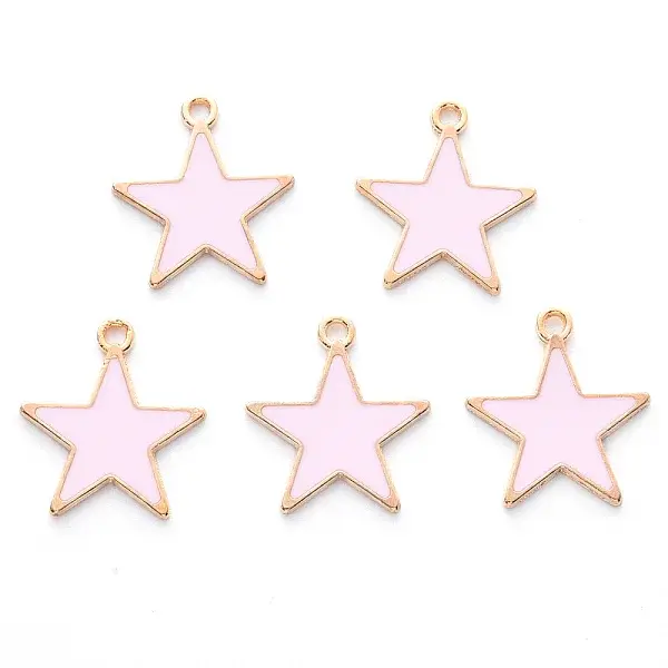 Alloy Enamel Pendants