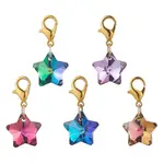 Star Glass Pendant Decorations