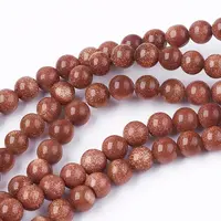Goldstone Bead Strands