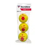 TECNIFIBRE MY BALLS Dětské tenisové míčky, žlutá, velikost