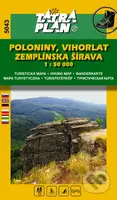 Poloniny, Vihorlat, Zemplínska šírava 1:50 000 (Turistická mapa 5043)
