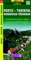 Podyjí - Thayatal, Vranovská přehrada 1:50 000