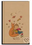 Notes linkovaný A5 kraft Princ,Notes linkovaný A5 kraft Princ