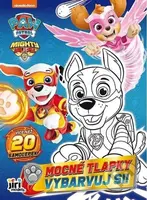 Vybarvuj si! Tlapková patrola Mocné tlapky - kniha z kategorie Omalovánky