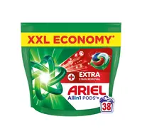 Ariel Extra Clean Allin1 + kapsuly na pranie, 38 praní