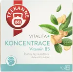 TEEKANNE Vitalita+ KONCENTRÁCIA, Vitamín B5, bylinný čaj