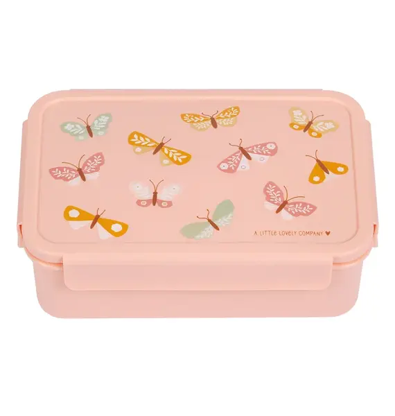 A Little Lovely Company - škatuľka na desiatu - motýliky