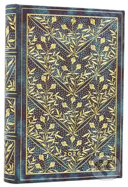 Paperblanks - denný diár Wildflower Song 2026 (mini, elastické zatváranie)
