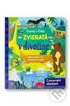 Posúvaj a hľadaj zvieratá v divočine (S posuvnými okienkami) - kniha z kategorie Pro děti