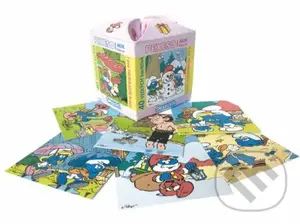 Pexeso v ozdobné krabičce: Šmoulové - hra z kategorie Karty, pexeso