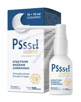 Pssst! FORTE ústny sprej pri chrápaní