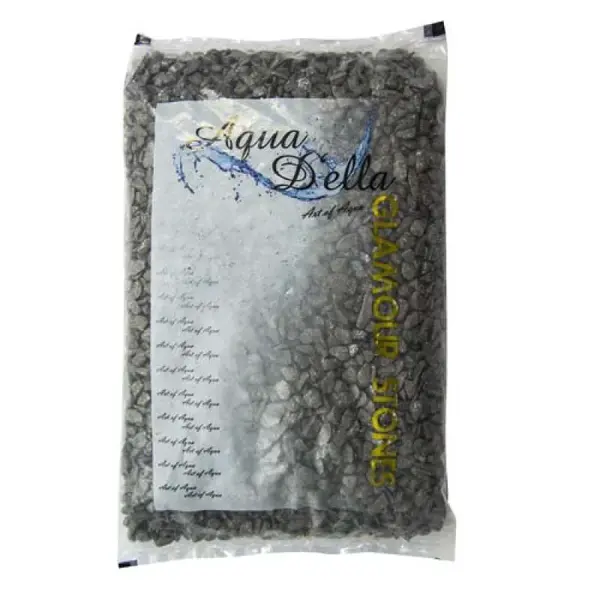 EBI AQUA DELLA Glamour Stone 6/9mm 2kg GHOST-GREY -Farebný trblietavý štrk do akvária