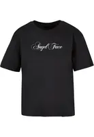 Women's T-shirt Angel Face black