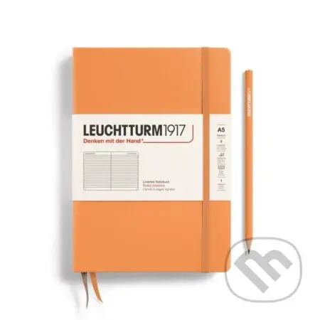 Leuchtturm1917 Zápisník Apricot Medium A5 linkovaný