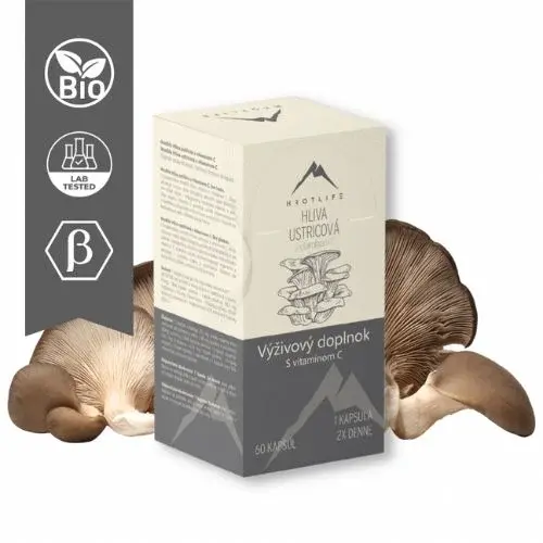 Hrotlife Hliva Ustricová s Vitamínom C