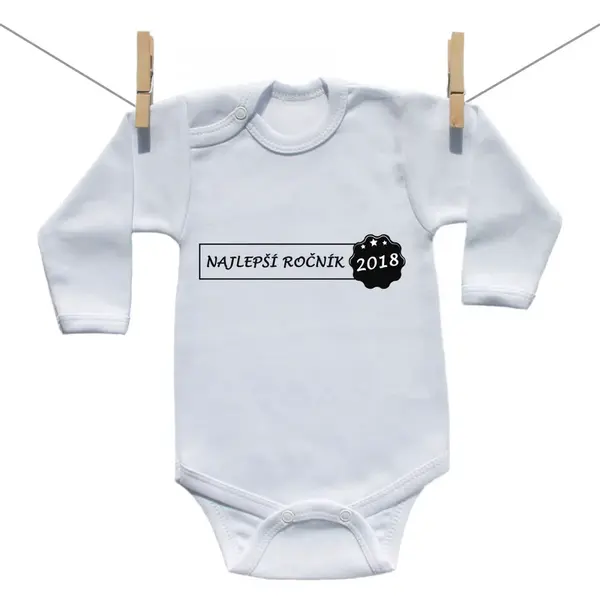 Boodyy Body s dlhým rukávom Najlepší ročník 2018 86 (12-18 mesiacov)