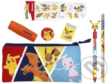 Pokémon školní set se samolepkami