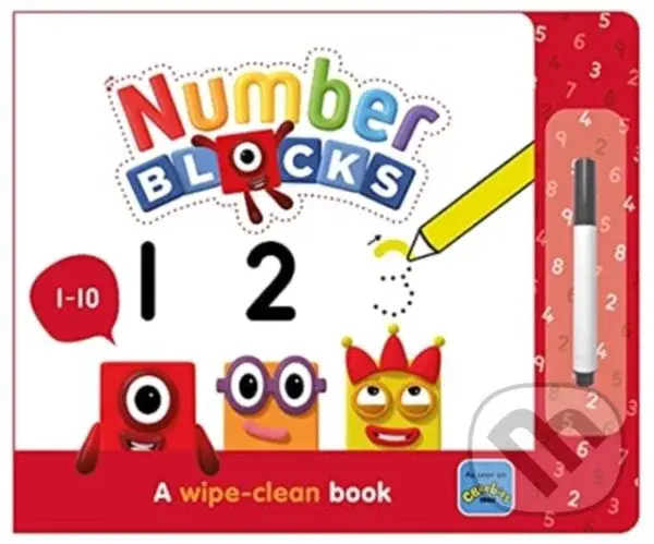 Numberblocks 1-10: A Wipe-Clean Book - Sweet Cherry Publish