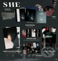 Niel: She / Lyrics Poster(S) Sticker(S) Photo - Niel
