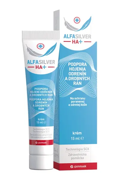 ALFASILVER HA+ krém na ošetrenie rán