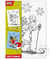 Grinch Maľovanie na plátno