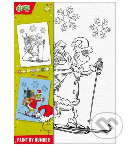 Grinch Maľovanie na plátno