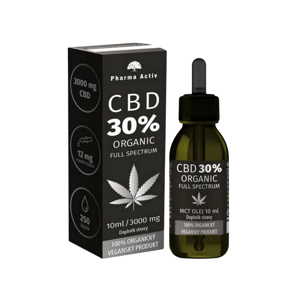 PHARMA ACTIV CBD Full Spectrum 30% organic 3000 mg 10 ml