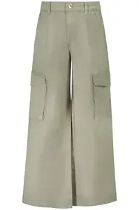 Dívčí zelené kalhoty GUESS JEANS