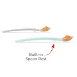 SKIP HOP Lžičky silikonové Easy Feed Grey,Teal 2 ks, 6m+