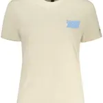 Tommy Hilfiger béžové triko s krátkým rukávem