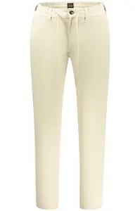 Pánské kalhoty HUGO BOSS béžové