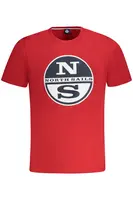 Červené triko NORTH SAILS s krátkým rukávem
