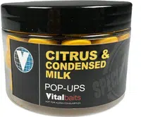 Vitalbaits pop-up citrus & condensed milk yellow - 18 mm