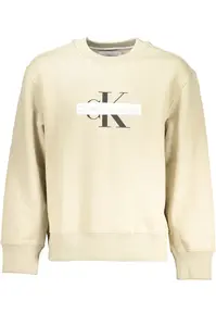 Pánská béžová mikina Calvin Klein