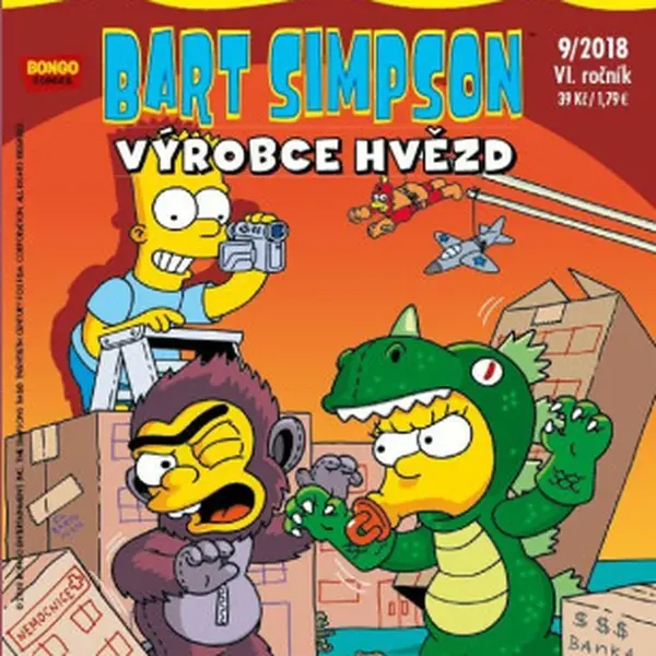 Simpsonovi - Bart Simpson 9/2018 - Výrobce hvězd